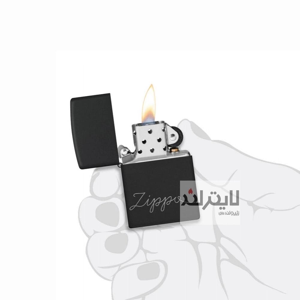 فندک زیپو مدل Cursive Flowing کد 48979 — تصویر ۷
