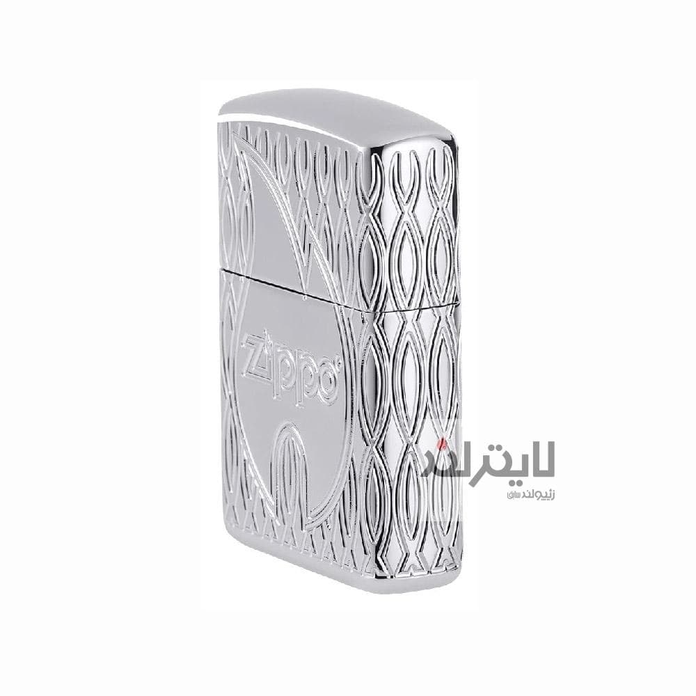 فندک زیپو مدل Flame Design High Polish کد 48838 — تصویر ۵