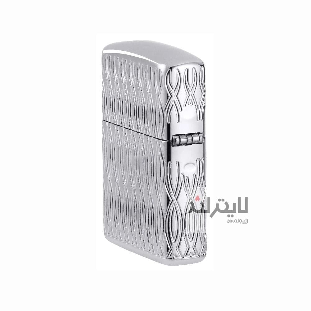 فندک زیپو مدل Flame Design High Polish کد 48838 — تصویر ۶