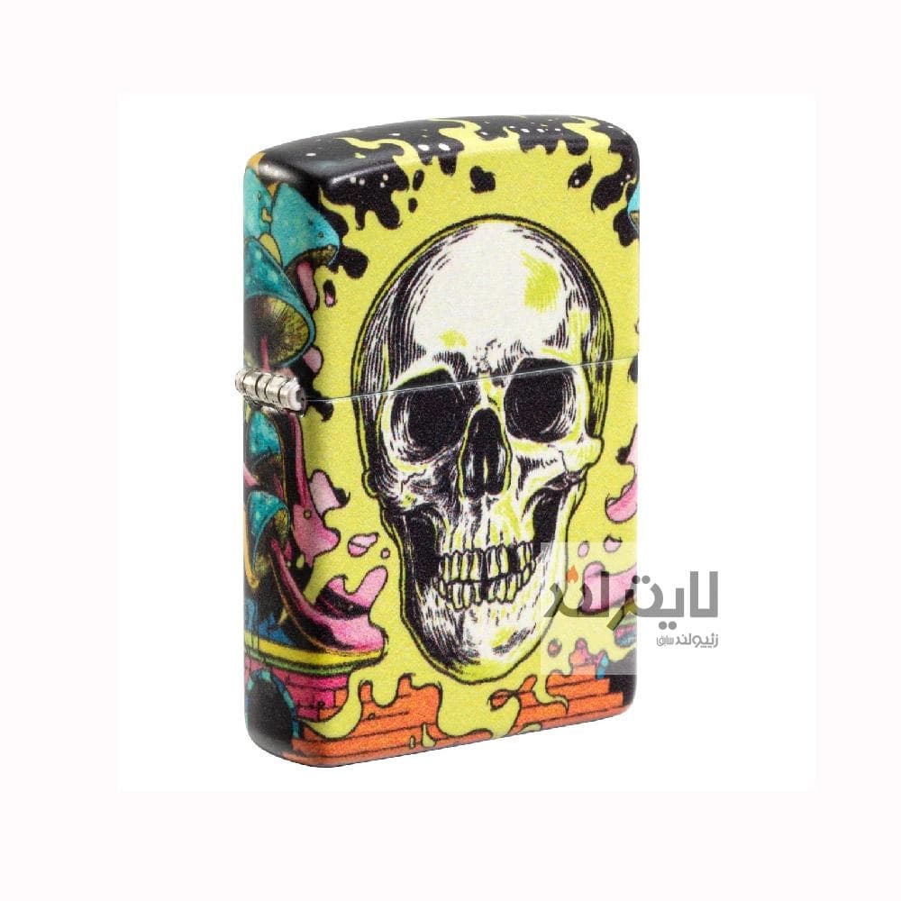 فندک زیپو skull Design کد 48640 — تصویر ۷