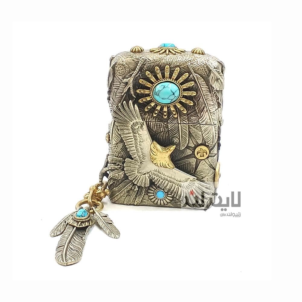 فندک زیپو مدل Eagle Feather — تصویر ۹