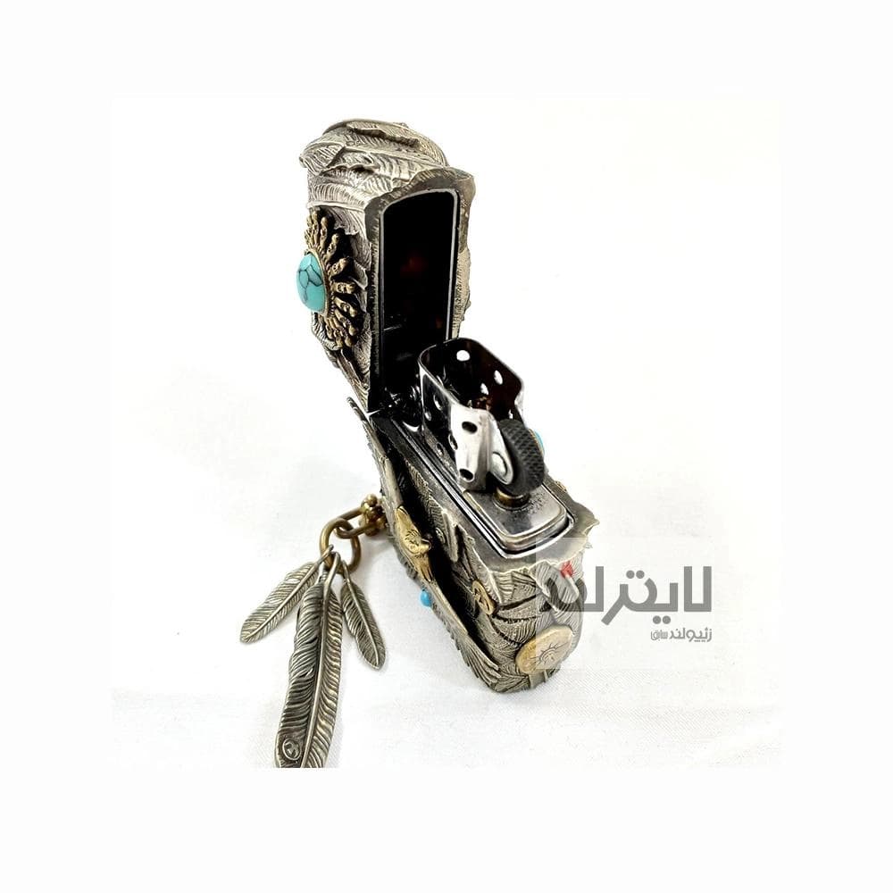 فندک زیپو مدل Eagle Feather — تصویر ۸
