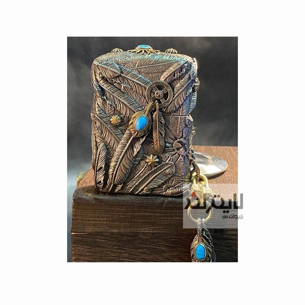 فندک زیپو مدل Eagle Feather — تصویر ۴
