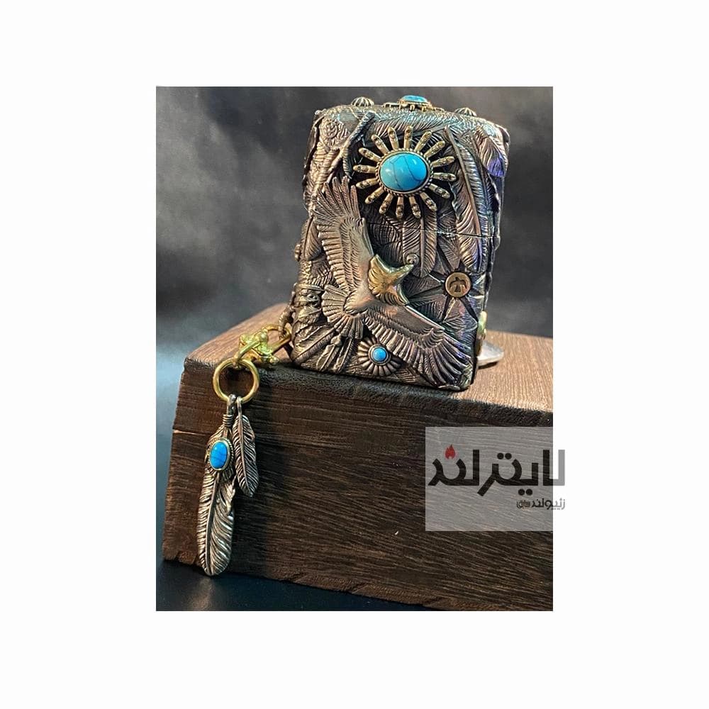 فندک زیپو مدل Eagle Feather — تصویر ۳