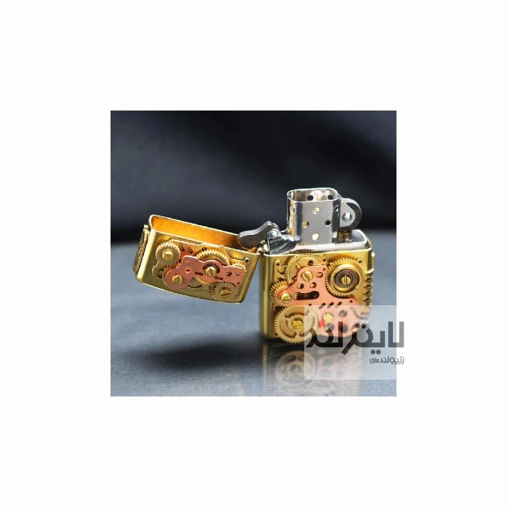 فندک زیپو مدل Time Line Steampunk Art 11 Lighter — تصویر ۱۲