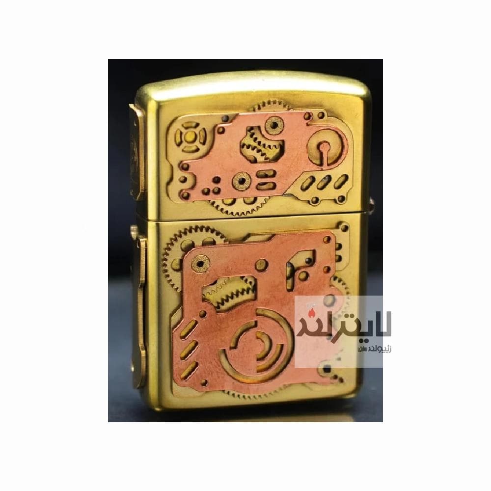 فندک زیپو مدل Time Line Steampunk Art 11 Lighter — تصویر ۹