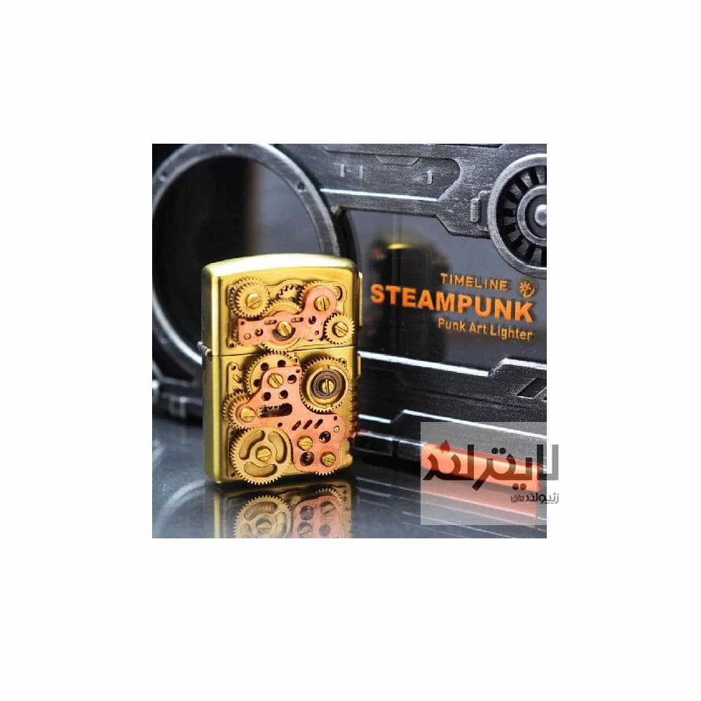 فندک زیپو مدل Time Line Steampunk Art 11 Lighter — تصویر ۷