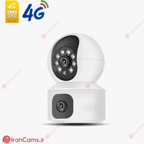 دوربین بیبی کم بی سیم سیمکارتی دو لنز V380 مدل V9L