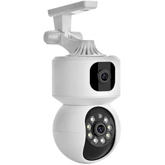 دوربین مداربسته دو لنز v380 مدل V9L کیفیت ۴ مگاپیکسل با دید در شب
