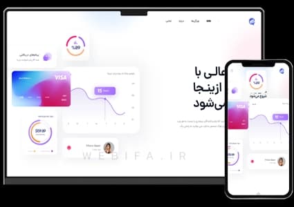 طراحی سایت شرکت تبلیغاتی و دیجیتال مارکتینگ و مشاوره کسب و کار و خدمات گرافیکی – طرح شماره ۱۰۶۳ — تصویر ۲