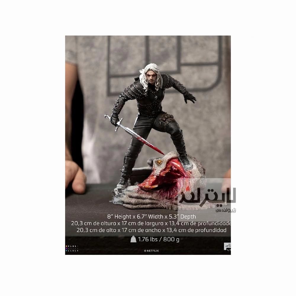 فیگور The Geralt of Rivia Statue — تصویر ۱۲