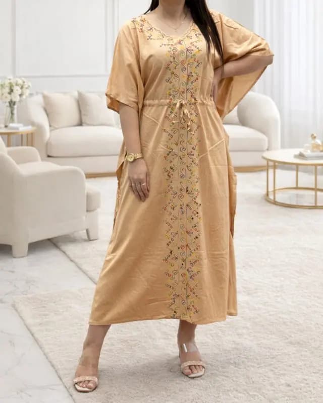 ساحلی پانچ گلدوزی هندی رونیس SH7402 — تصویر ۱۰