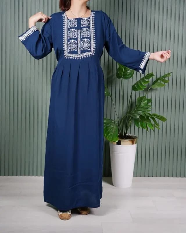 ساحلی نخی طرح نورا 7353 — تصویر ۳