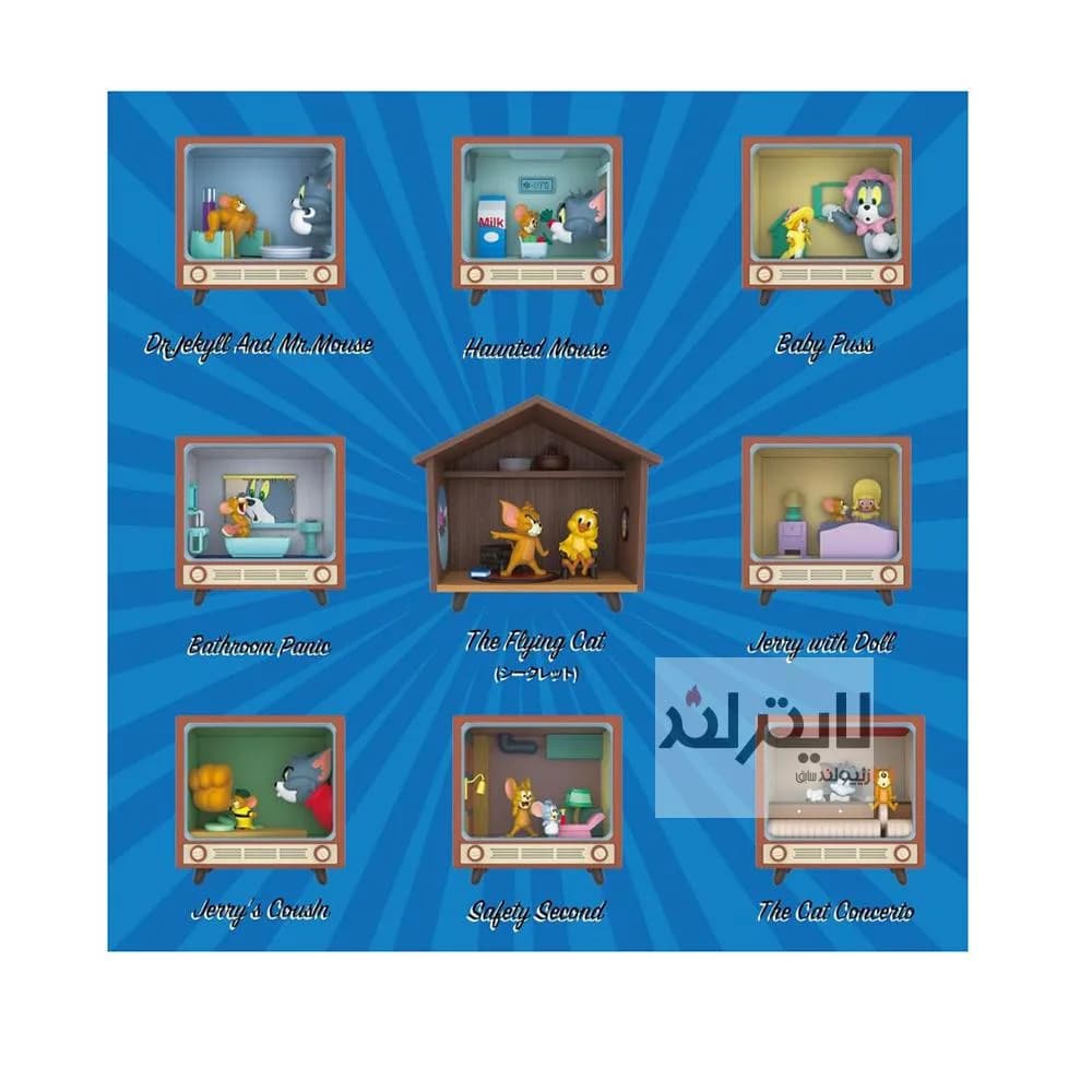 فیگورهای رندوم Tom And Jerry Classic Moment — تصویر ۲