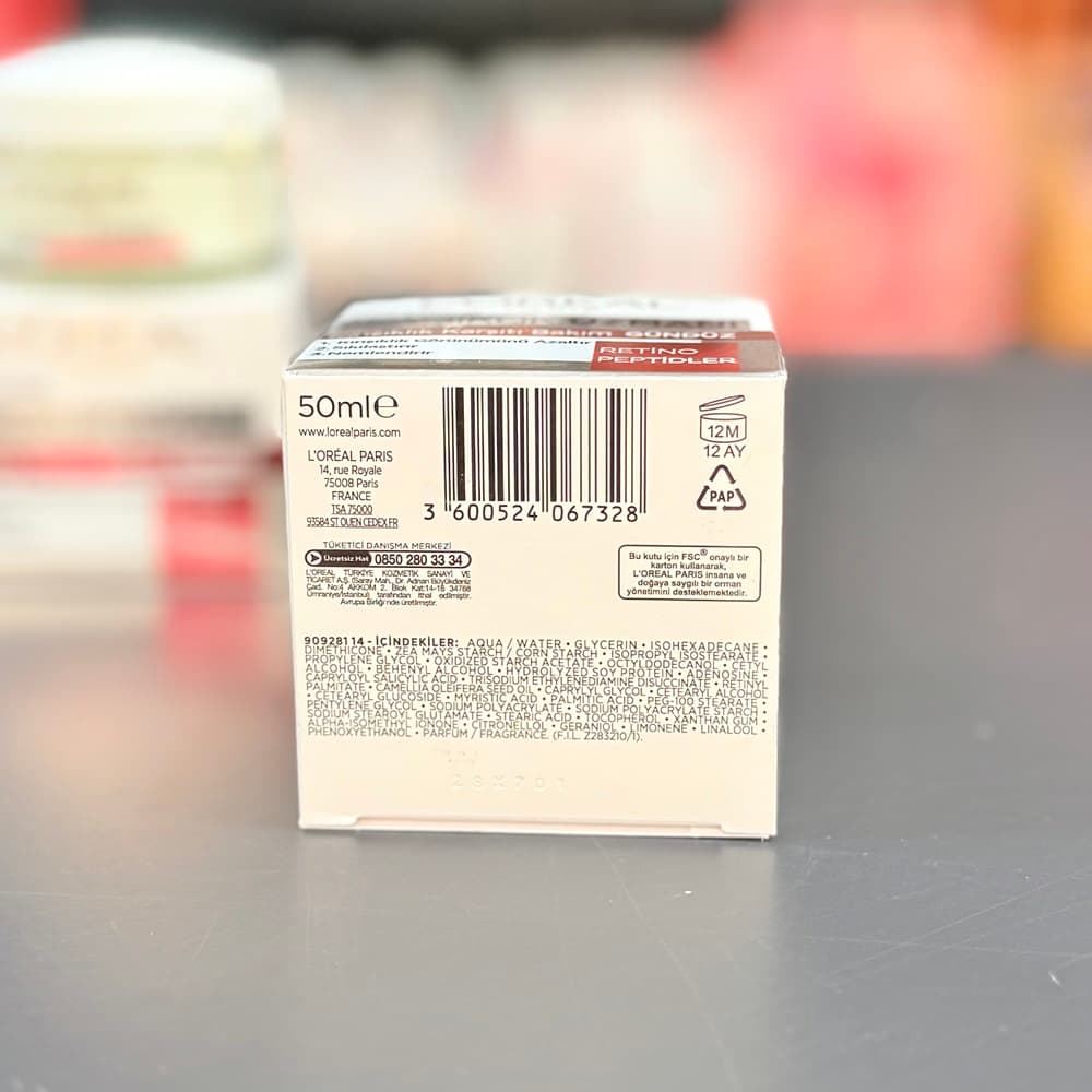 کرم آبرسان و ضدچروک روز لورال LOreal Wrinkle Expert حجم 50 میل — تصویر ۵