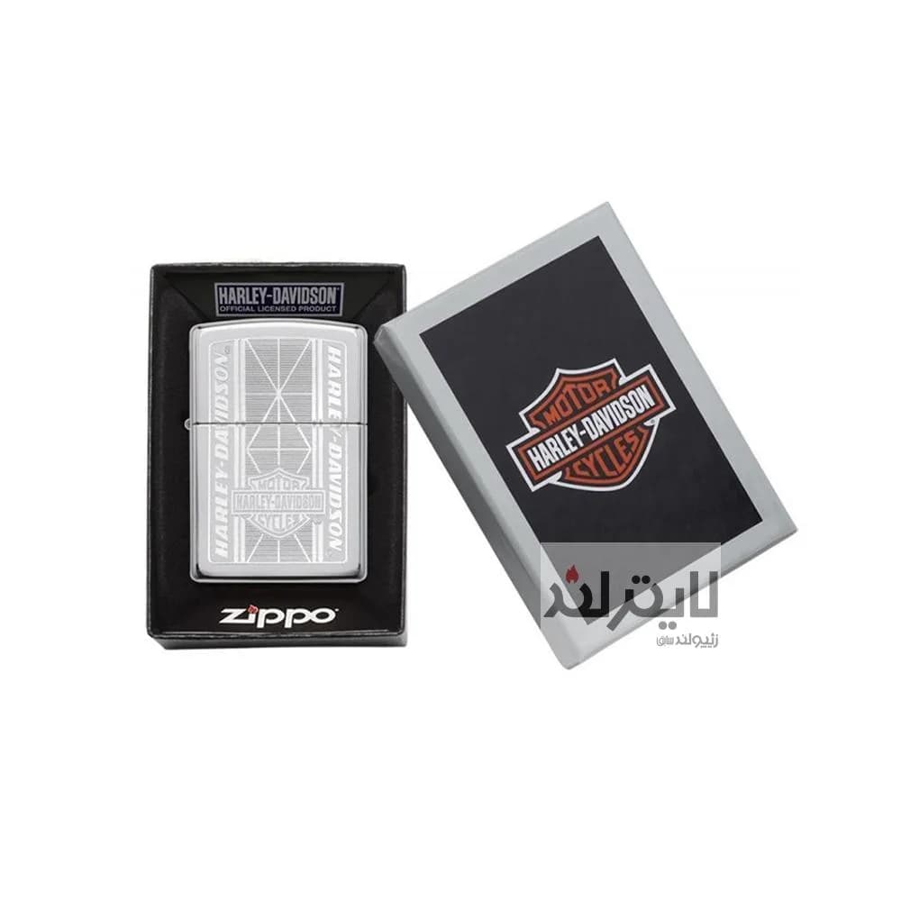 فندک زیپو مدل Harley-Davidson کد 29655 — تصویر ۴