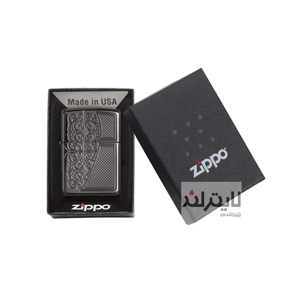 فندک زیپو مدل Old Royal Filigree کد 29498 — تصویر ۴