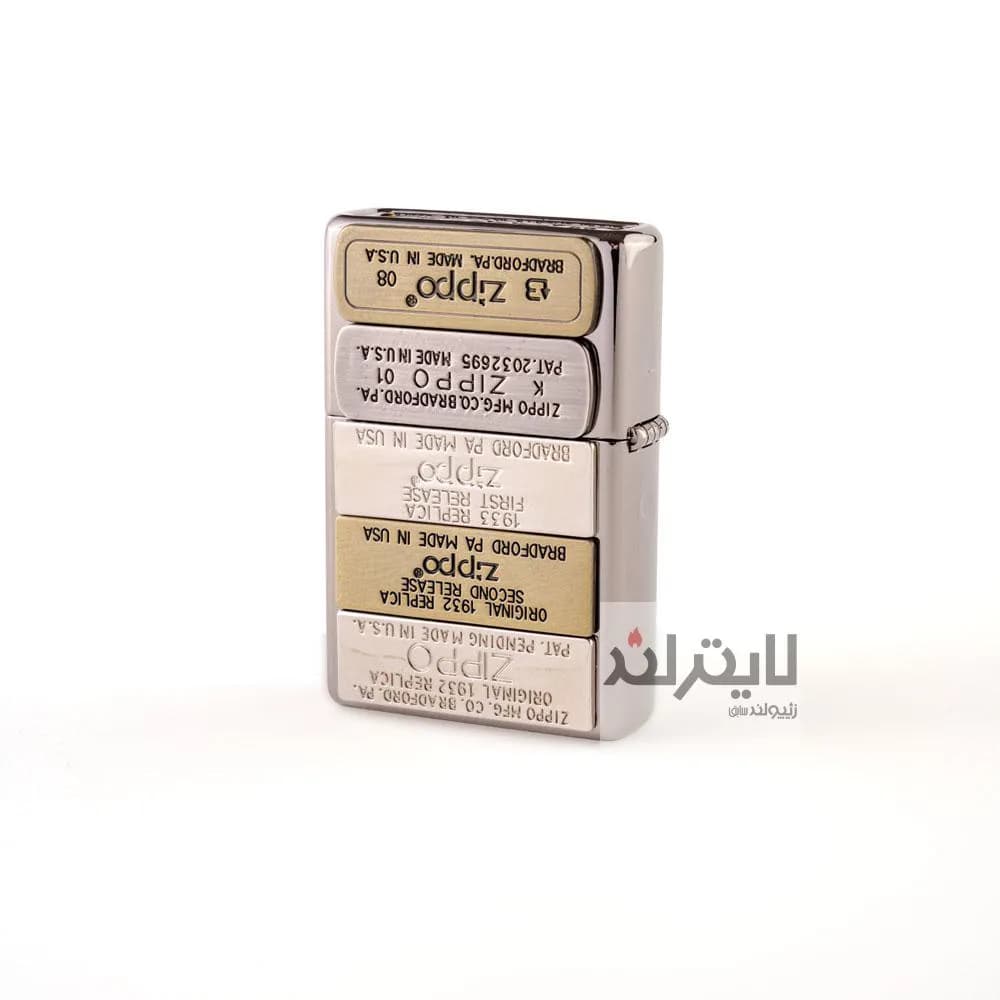 فندک زیپو مدل Bottom Stamp BK — تصویر ۶