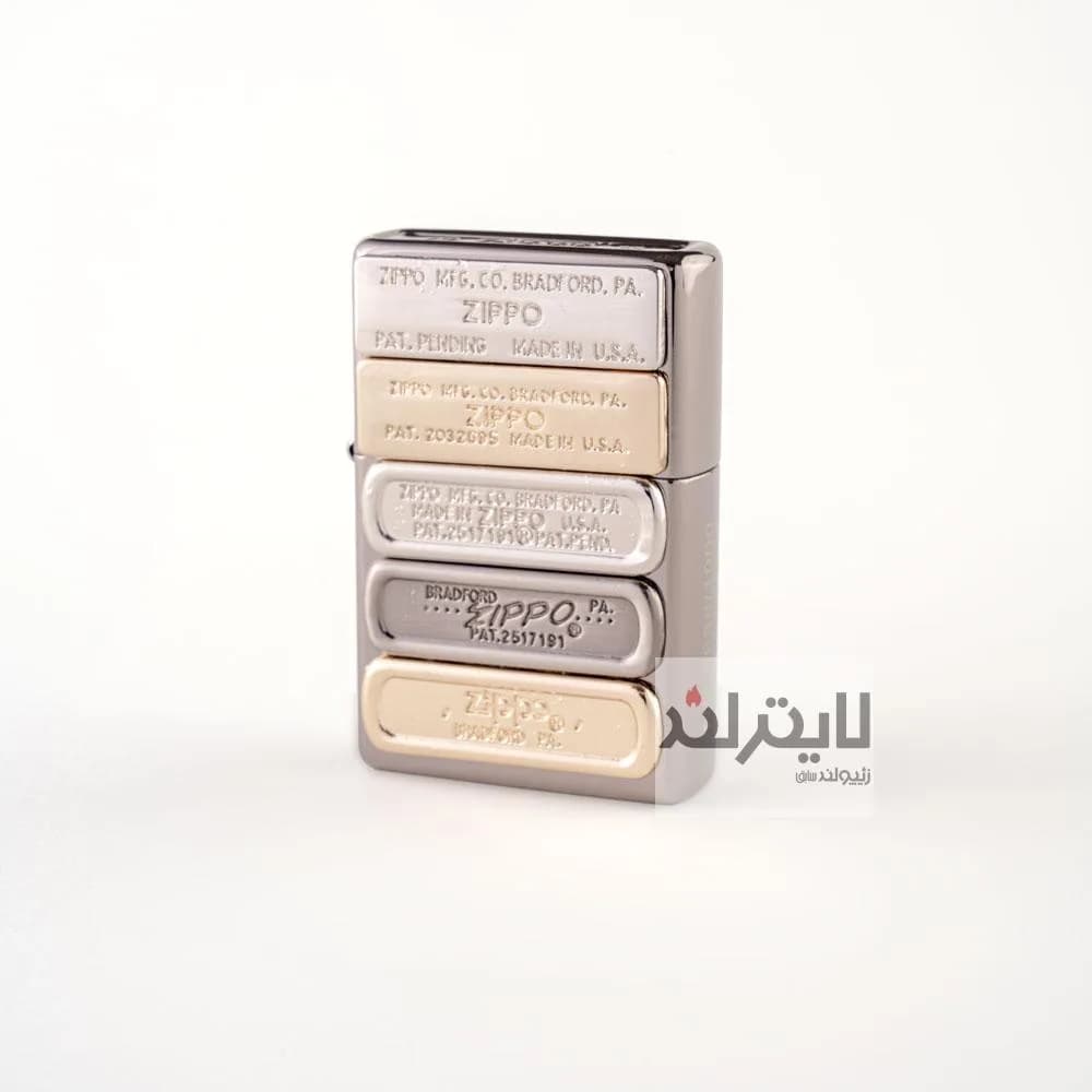 فندک زیپو مدل Bottom Stamp BK