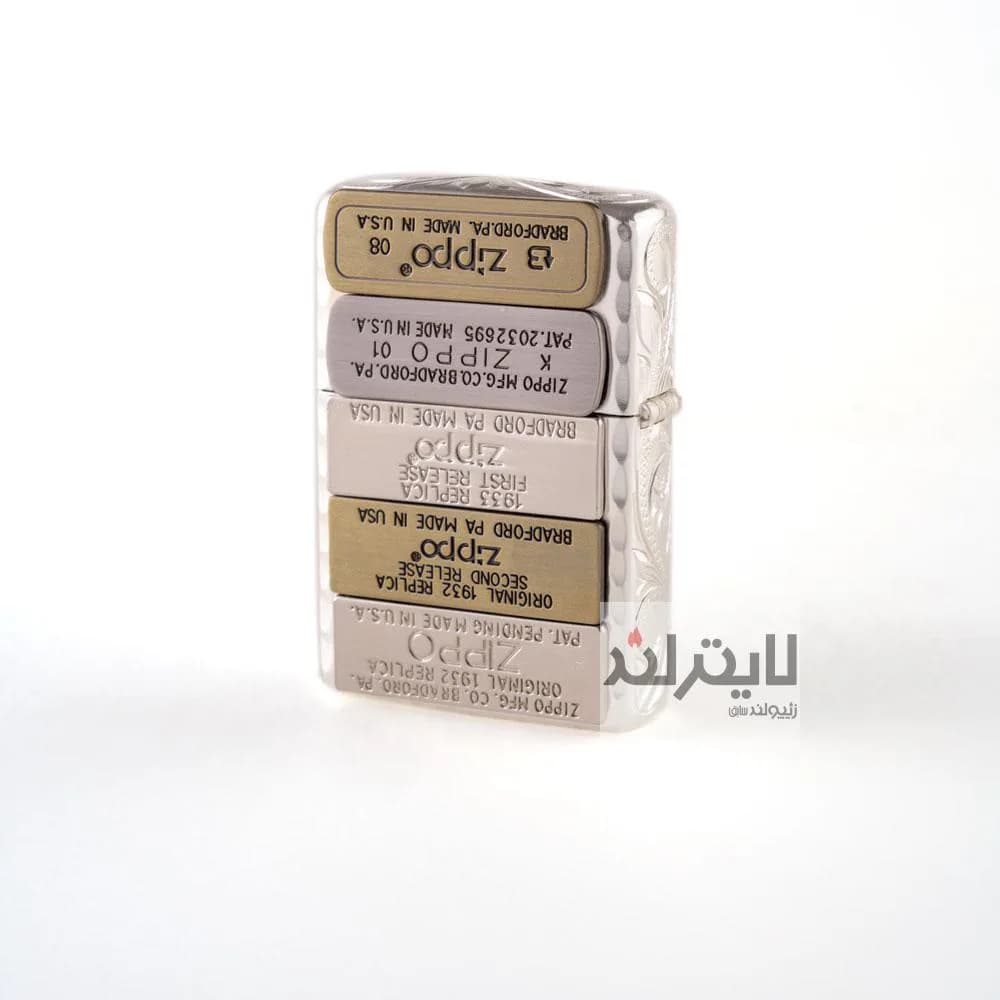 فندک زیپو مدل Bottom Stamp SV — تصویر ۲