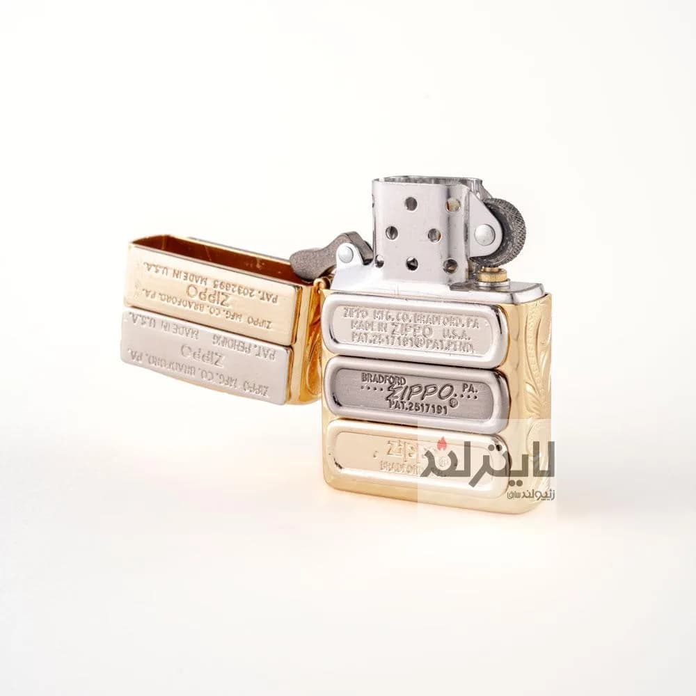 فندک زیپو مدل Bottom Stamp GD — تصویر ۹