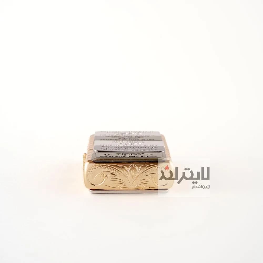 فندک زیپو مدل Bottom Stamp GD — تصویر ۵