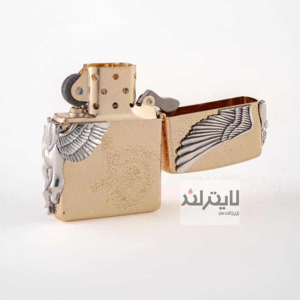 فندک زیپو مدل Pegasus (D) TC Gold 12000 — تصویر ۱۰