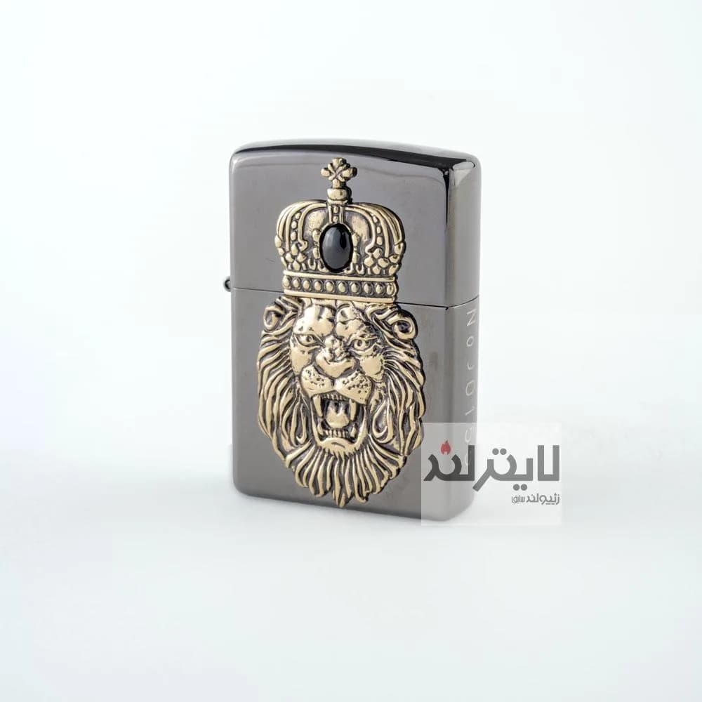 فندک زیپو مدل Royal Lion — تصویر ۵