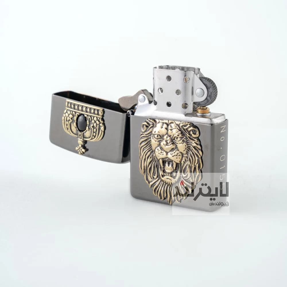 فندک زیپو مدل Royal Lion — تصویر ۳
