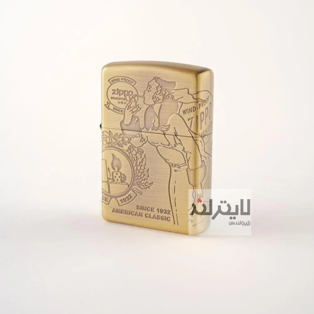 فندک زیپو مدل 2SI-4GRL
