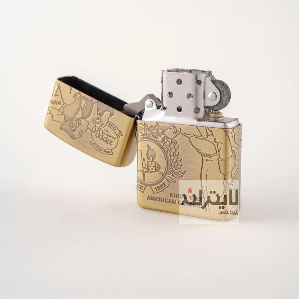 فندک زیپو مدل 2SI-4GRL — تصویر ۳