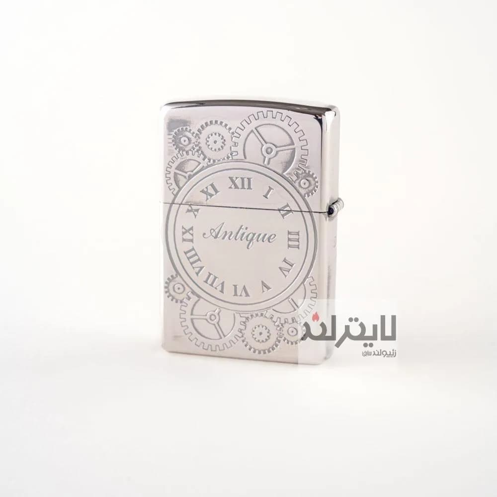 فندک زیپو مدلAntique Clock B 820 — تصویر ۶