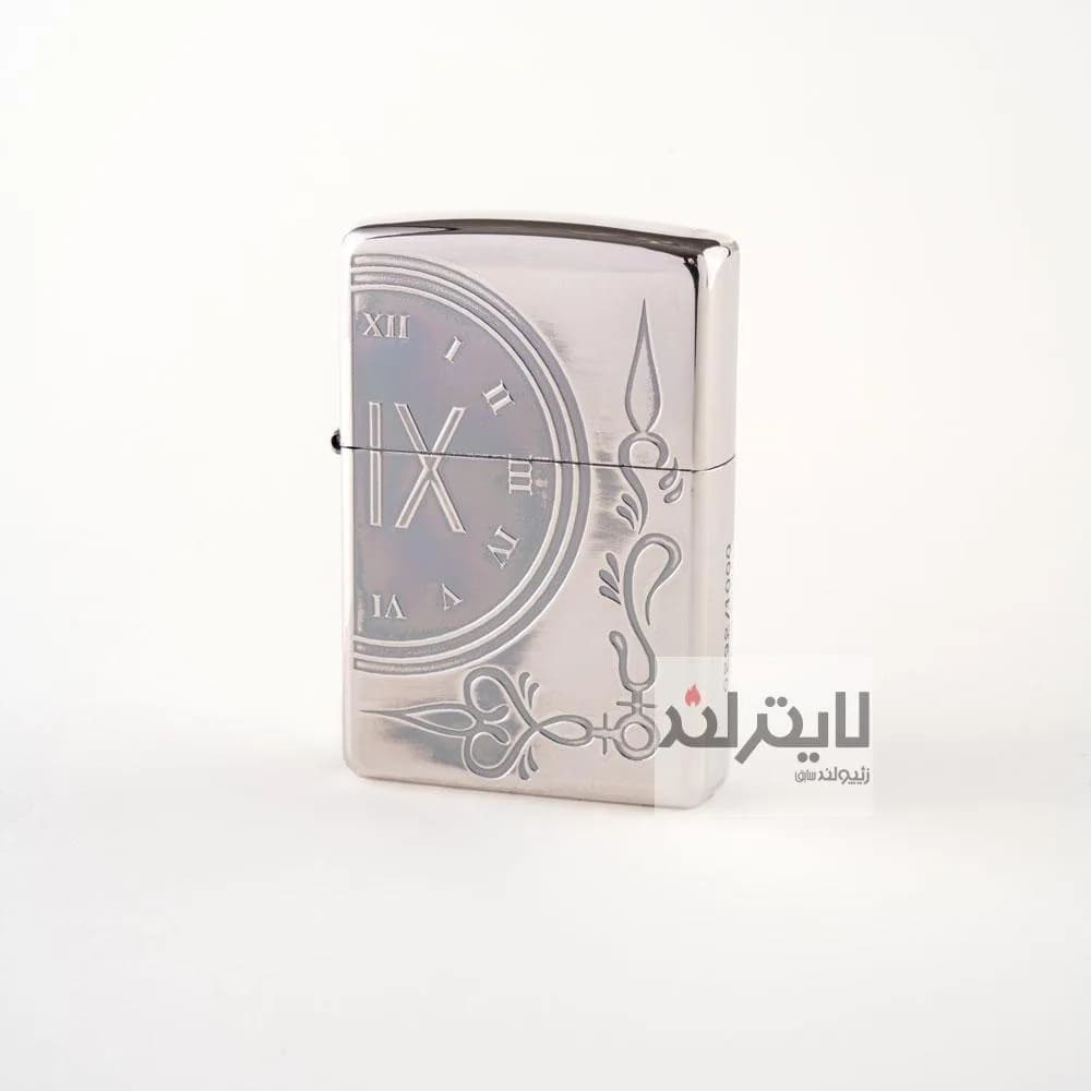 فندک زیپو مدلAntique Clock B 820 — تصویر ۵