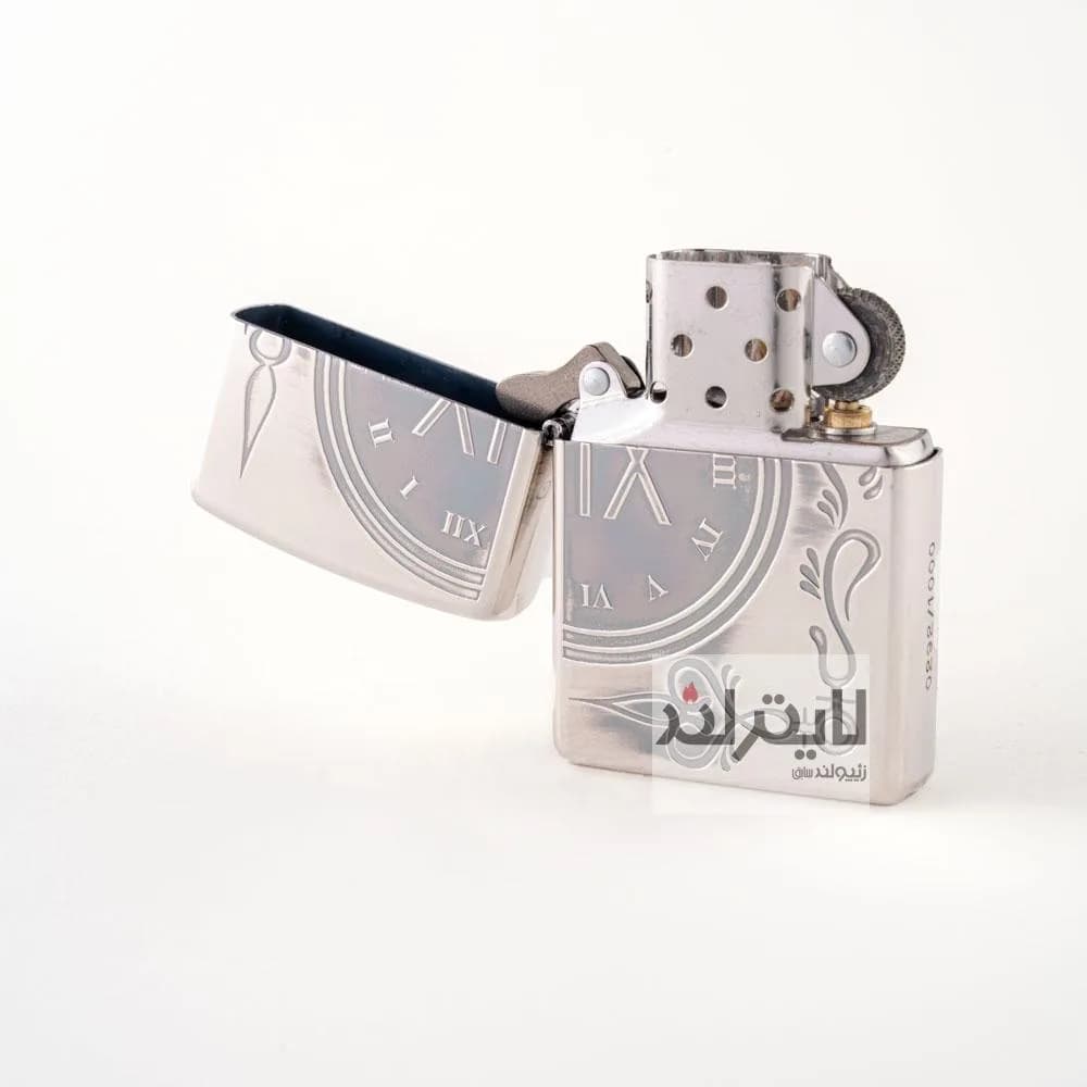 فندک زیپو مدلAntique Clock B 820 — تصویر ۳