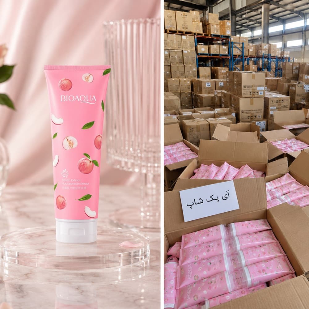 نمک بدن هلو بیوآکوا 250 گرم — تصویر ۲