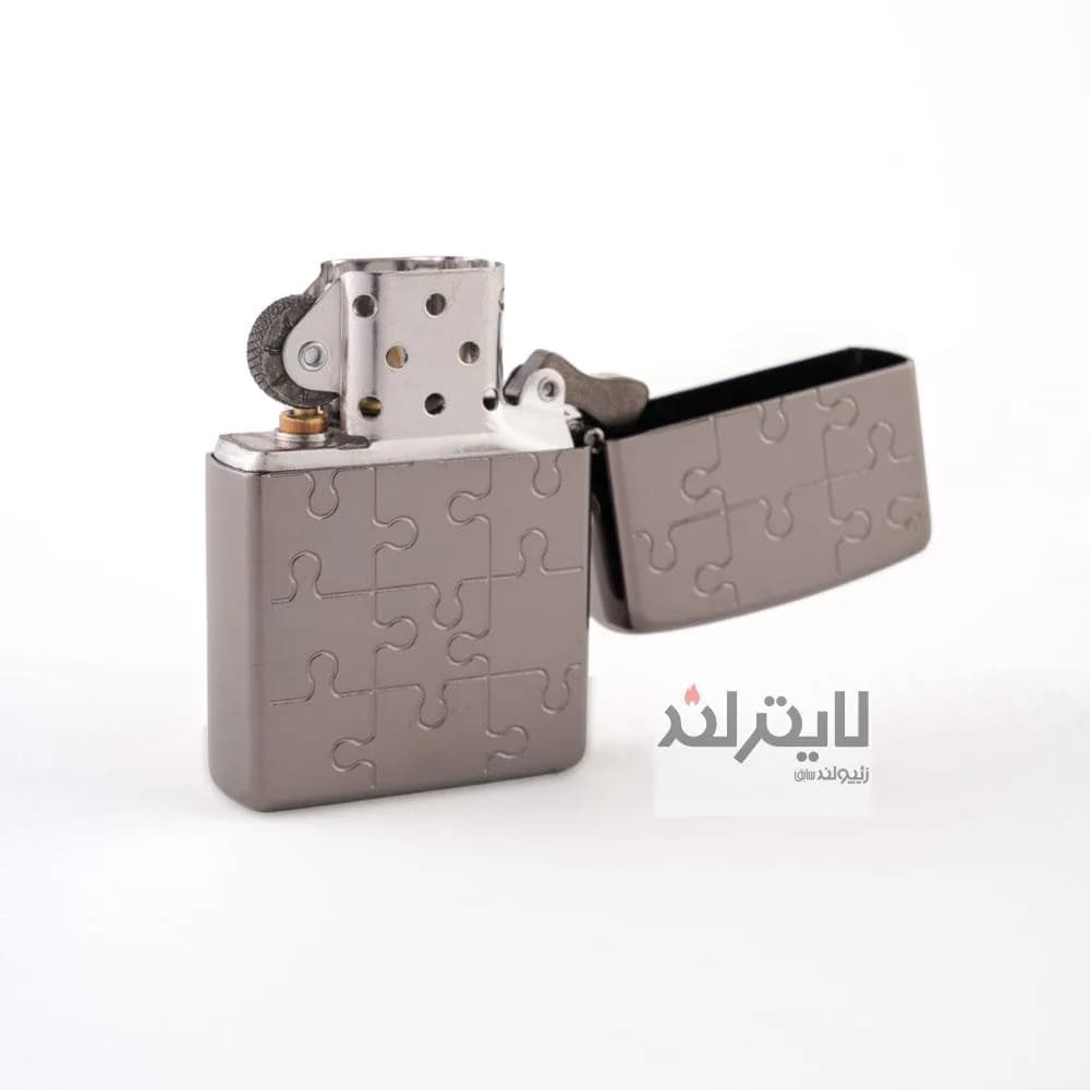 فندک زیپو مدل Wood Puzzle — تصویر ۸