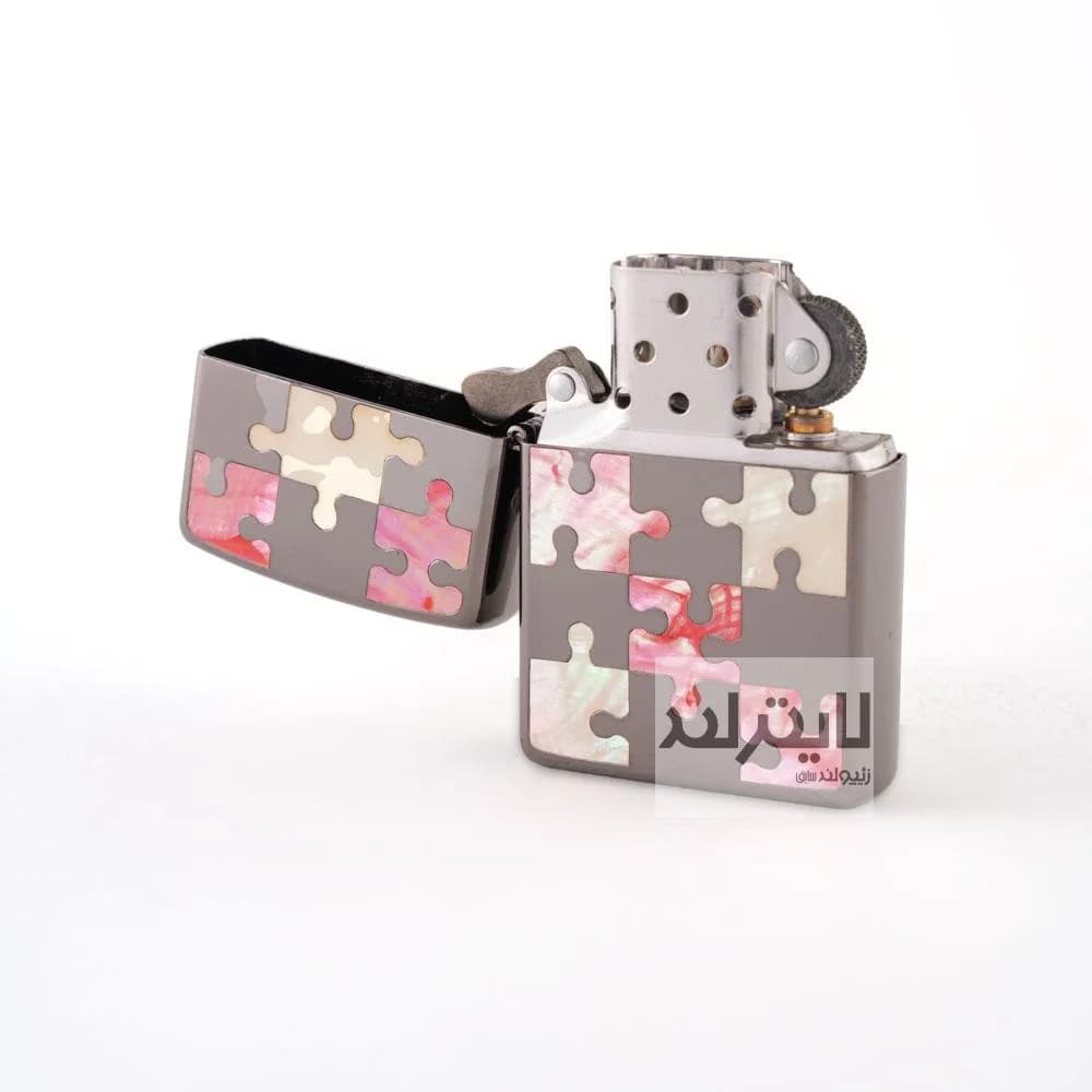 فندک زیپو مدل Shell Puzzle — تصویر ۷