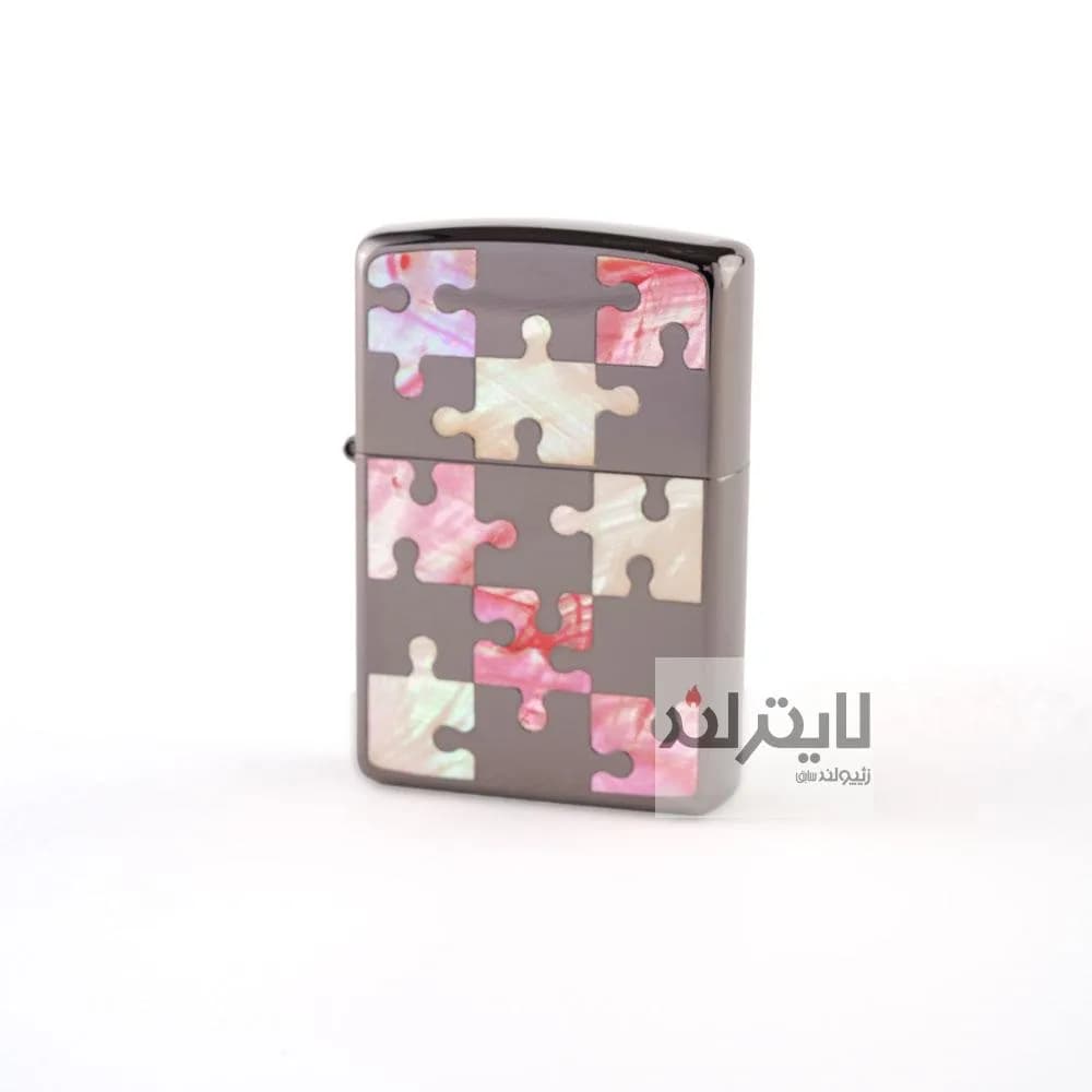فندک زیپو مدل Shell Puzzle