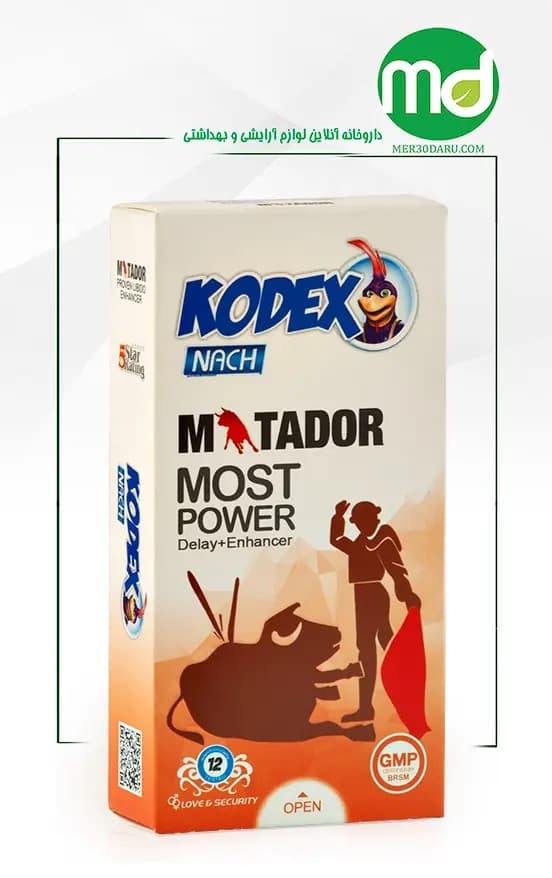 کاندوم ناچ کدکس مدل Matador بسته 12 عددی 6992