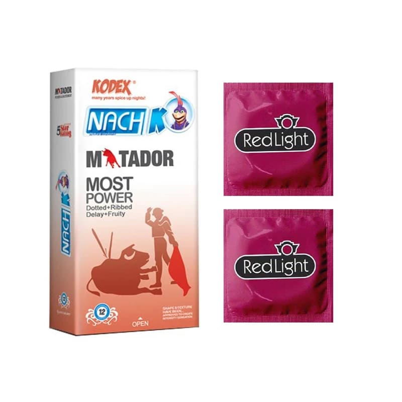 کاندوم ناچ کدکس مدل Matador بسته 12 عددی 6992 — تصویر ۳