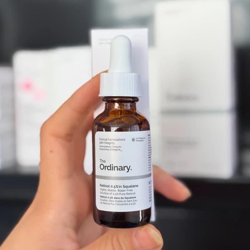 سرم رتینول اوردینری ضدچروک غلظت 0.5% و 1% حجم 30 میل — تصویر ۳