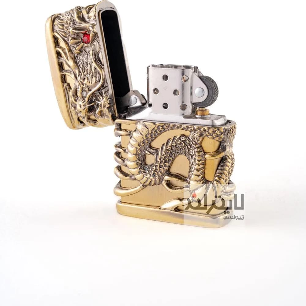 فندک زیپو مدل Dragon — تصویر ۹