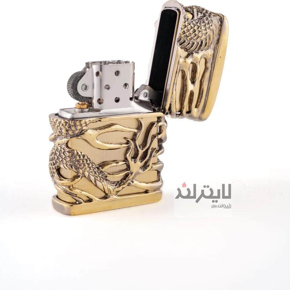 فندک زیپو مدل Dragon — تصویر ۴