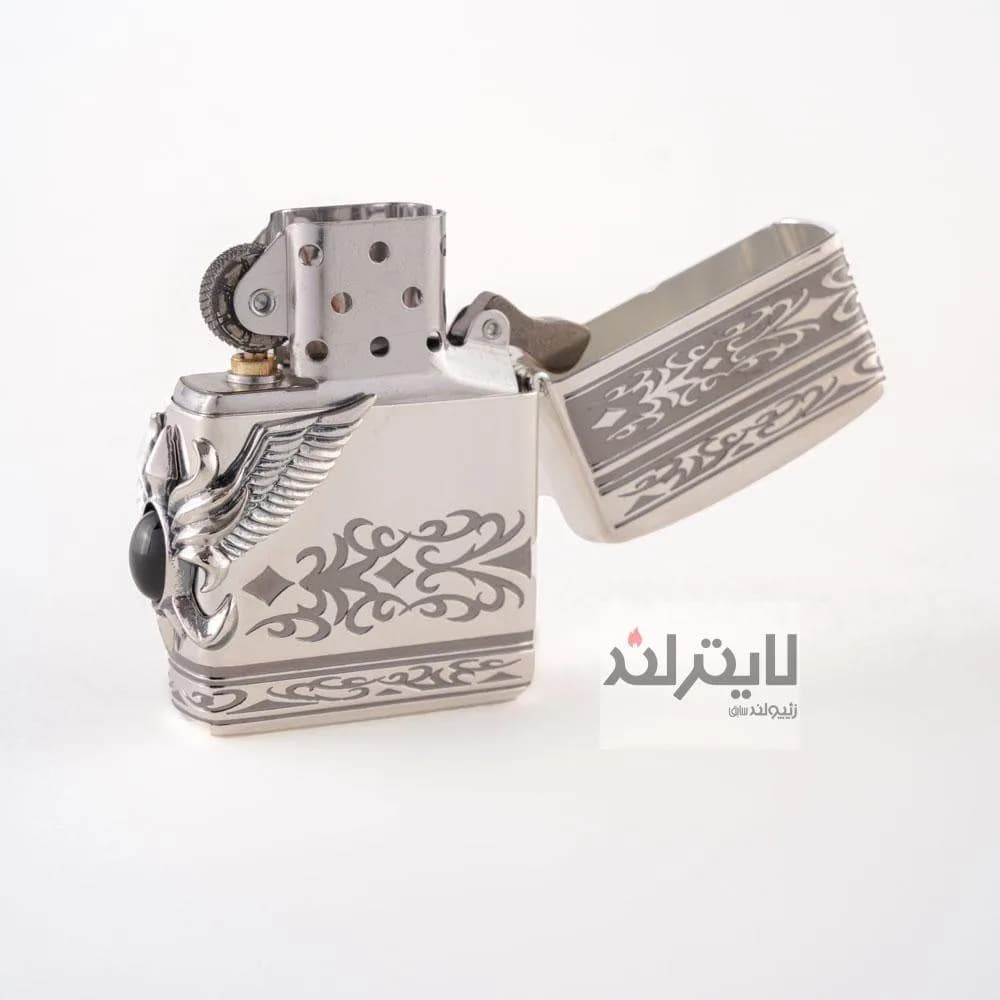 فندک زیپو مدل Angel Wings — تصویر ۹