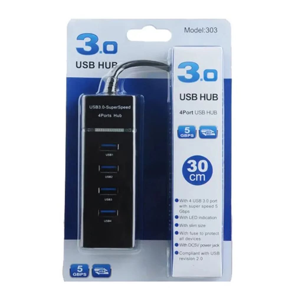 هاب 4PORT USB3 GR-303 — تصویر ۲
