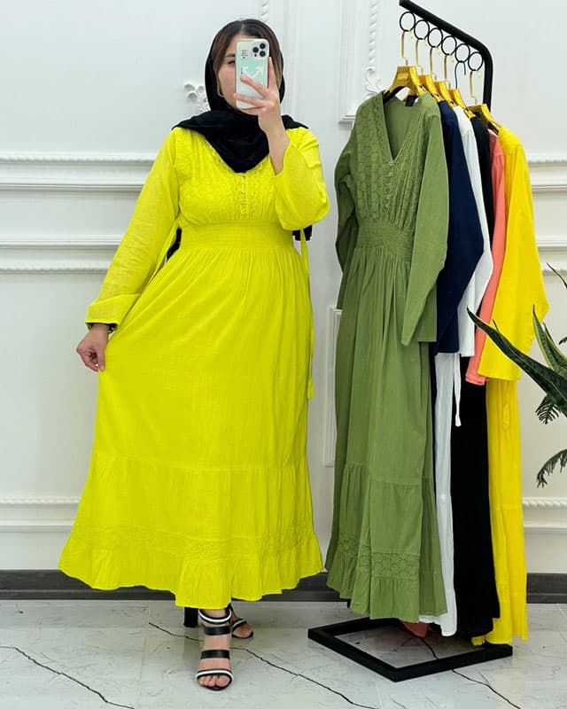 ساحلی سلن آستین بلند هندی 824 — تصویر ۳