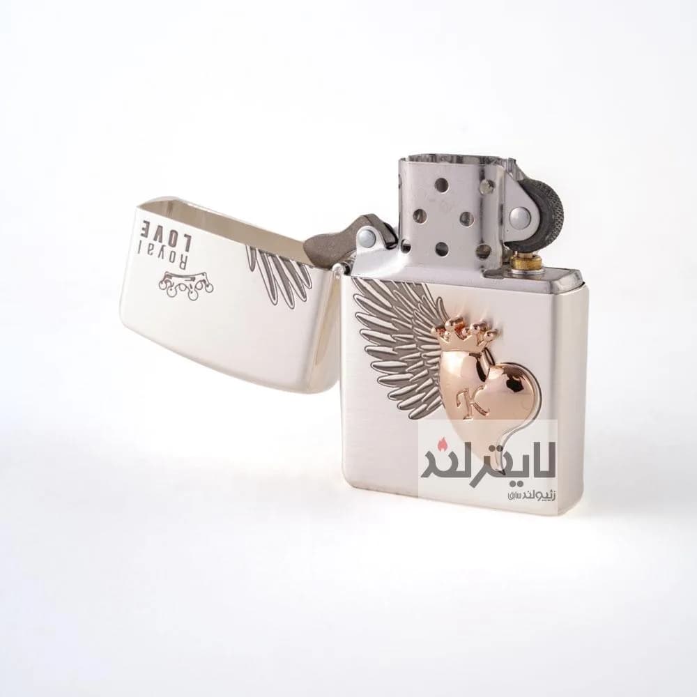 فندک زیپو مدل Royal Love SI 2428 — تصویر ۳