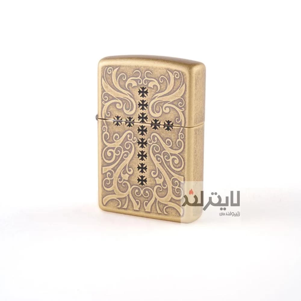 فندک زیپو مدل Antique Cross-2 2280 — تصویر ۵