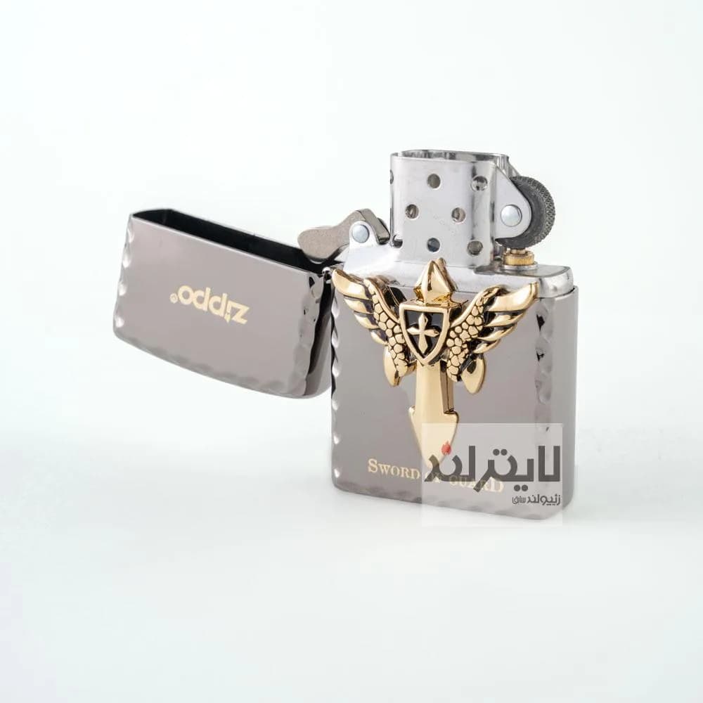 فندک زیپو مدل Sword Of Guard 2056B — تصویر ۳