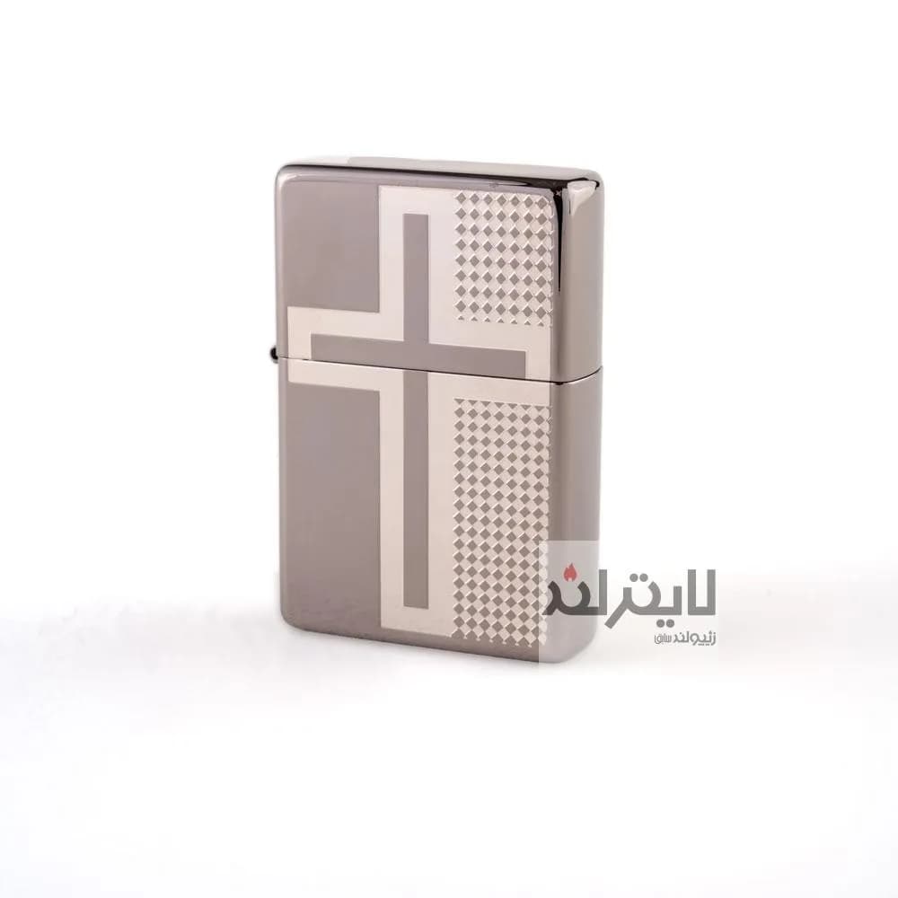 فندک زیپو مدل Modern Cross _NI8010